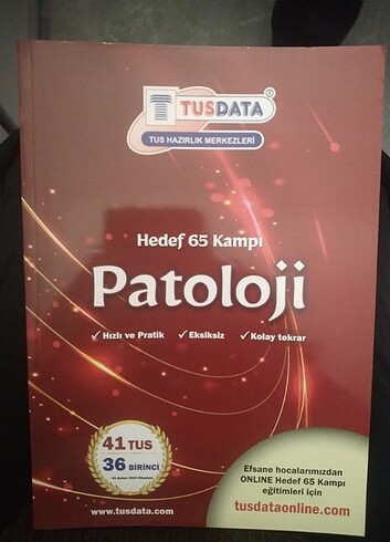 Tusdata patoloji hedef 65