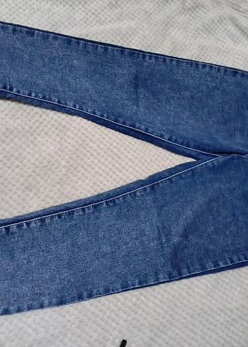 Diğer Mavi Denim Dar Paca Jean
