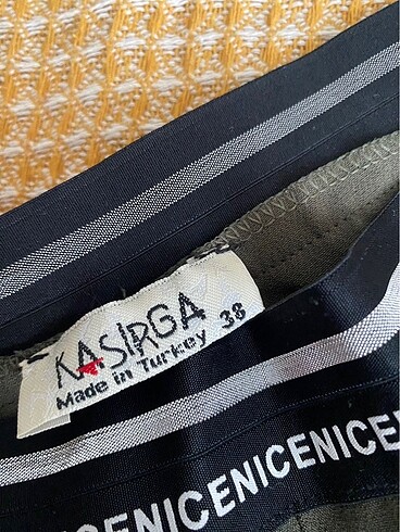 38 Beden Geniş paça kapri pantolon