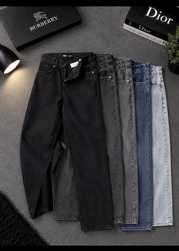 Zara Sehir Stiline Uygun Rahat Denim Jean