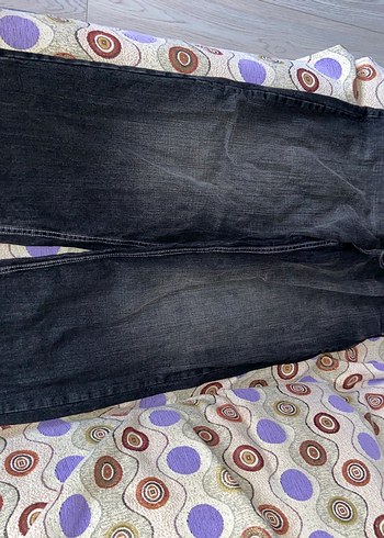 Bershka Skater Koyu Siyah Jean