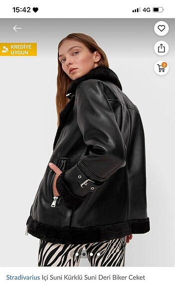 Stradivarius Stradivarius Biker Ceket