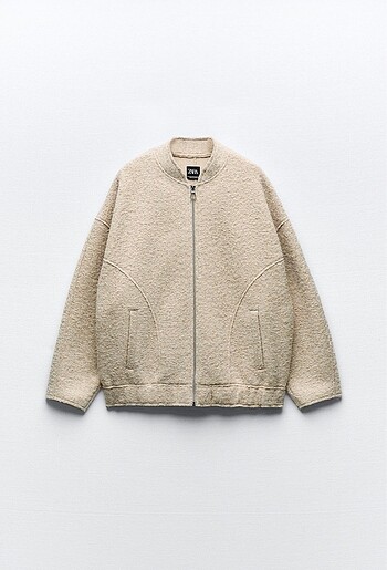 Zara Buklet Oversize Bomber Ceket