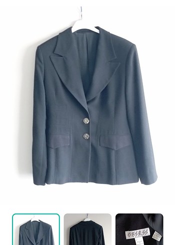 Zara Siyah Kumas Klasik Obsess Nokta Small 36 Blazer Ceket