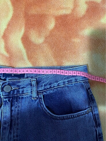 30 Beden mavi Renk Lcw kot mom jean pantolon