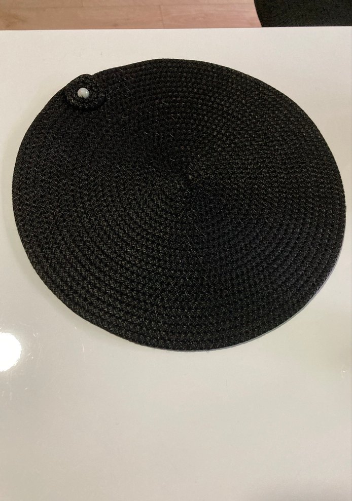 Siyah Yuvarlak Amerikan servisi - Görsel 2