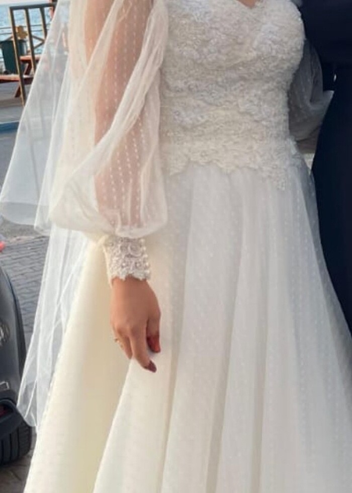 Vintage gelinlik helen model - Görsel 3