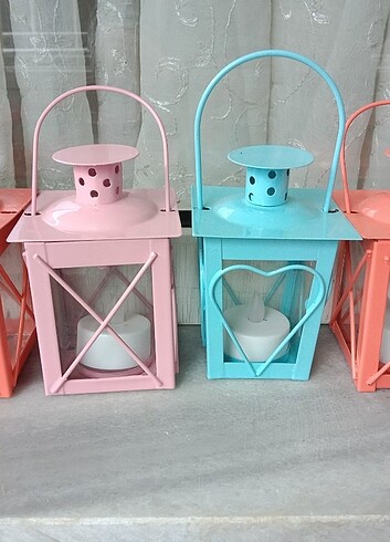Accessorize LED mumlu dekoratif fener 4 lü