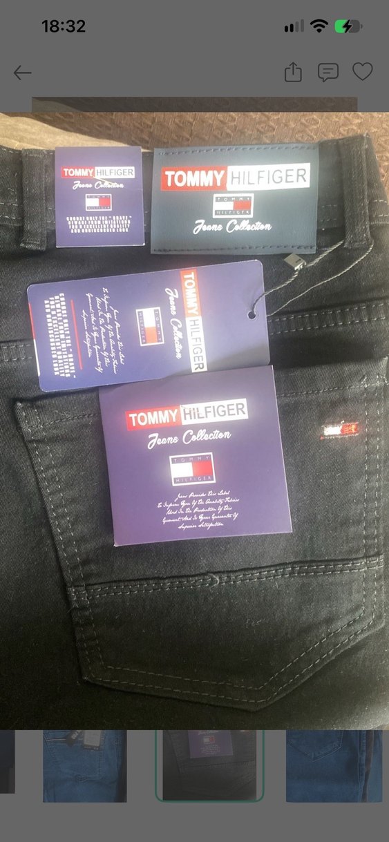 Diesel Mavi lacoste Denim Jean — görsel 4/5