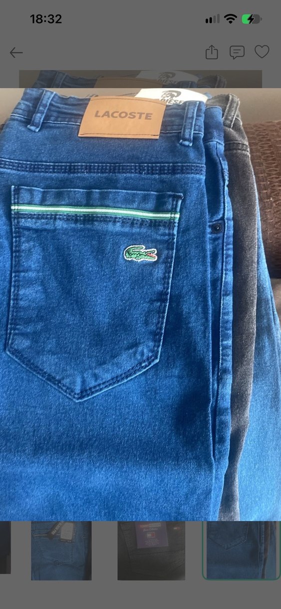Diesel Mavi lacoste Denim Jean — görsel 5/5
