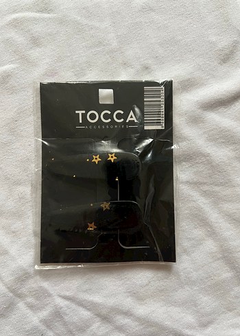 Tocca Altin Yildizli Siyah Sac Tokasi