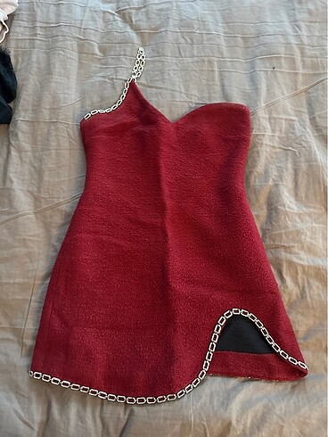 Gece mini elbise ZARA