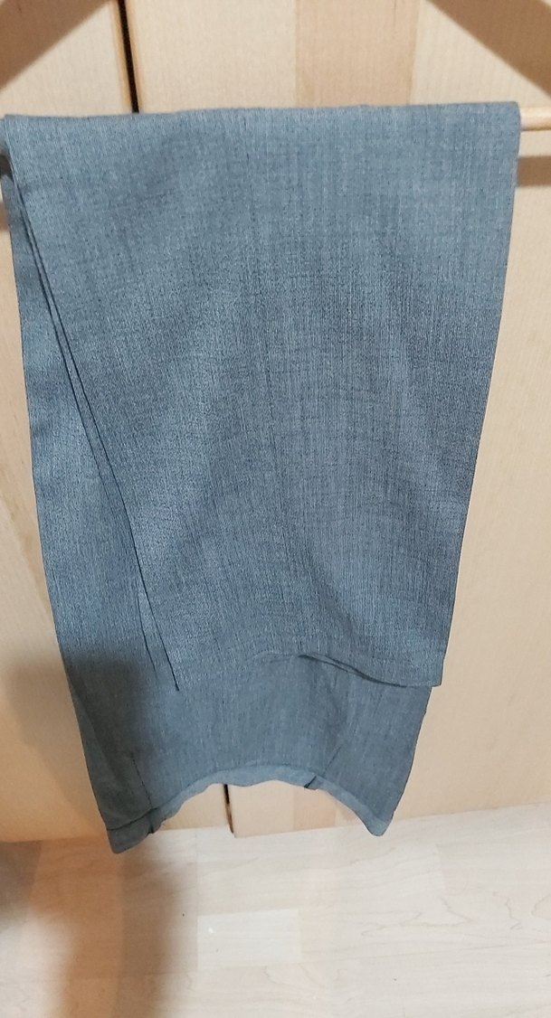 Kadın gri Kumaş Pantolon - Görsel 2