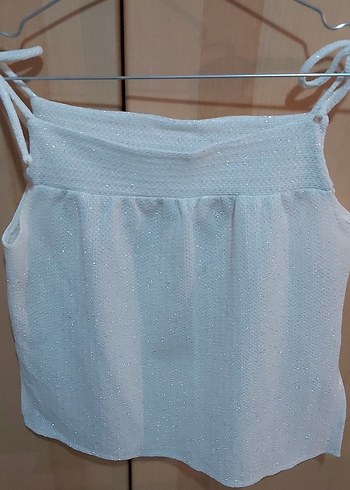 70 ler beyaz parlak abiye 3 lü takım - Görsel 4