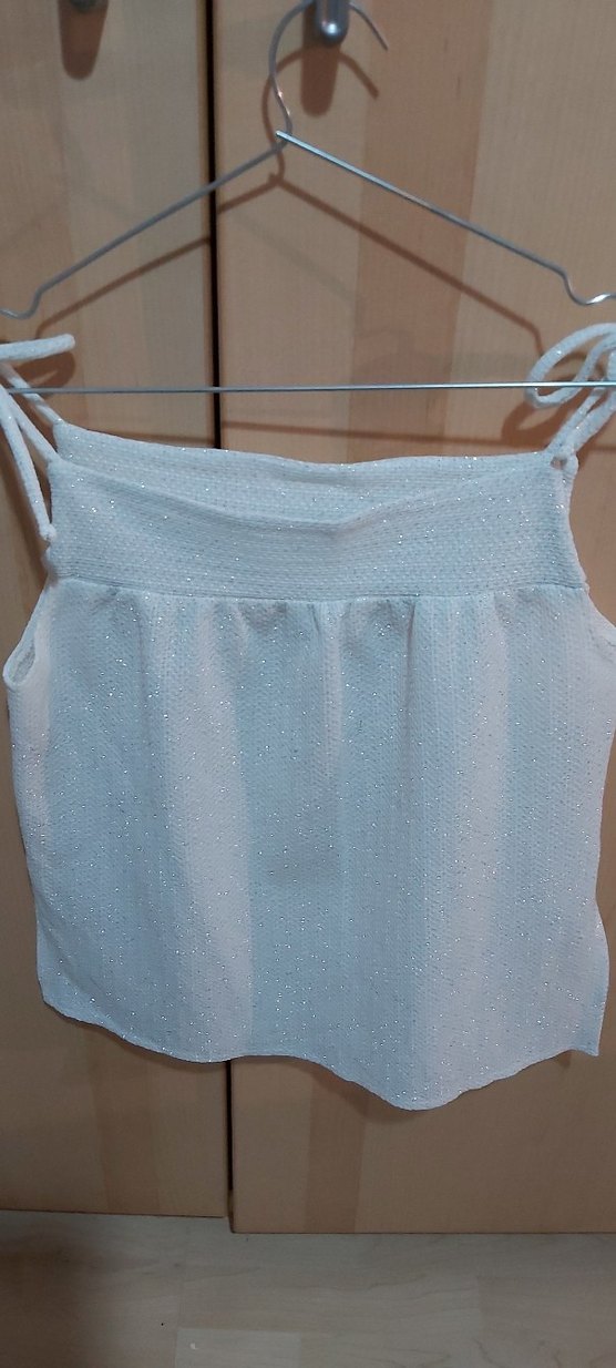 70 ler beyaz parlak abiye 3 lü takım - Görsel 4