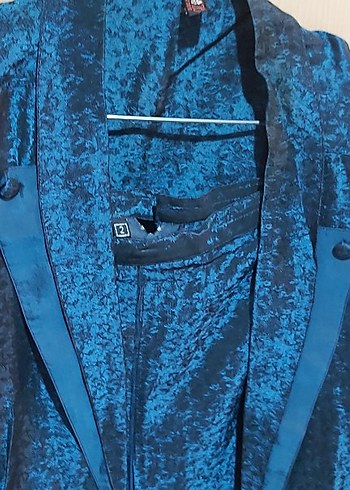 70 ler vintage tafta Bordo 3 lü takim. kemerli - Ana görsel