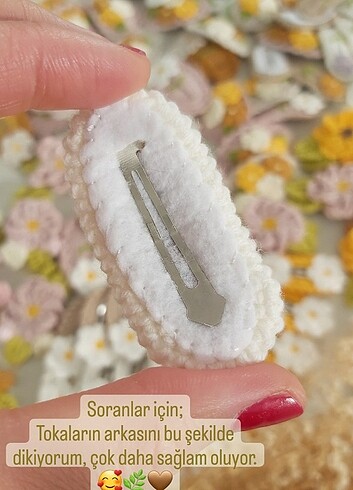  Beden yeşil Renk Örgü toka 
