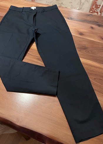 H&M Hm Sik Siyah Duz Pantolon