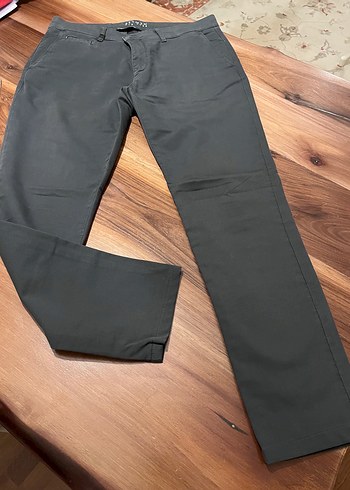 Beymen Business Koyu Gri Duz Kesim Pantolon