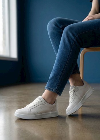 Diğer Kadin Beyaz Sneaker