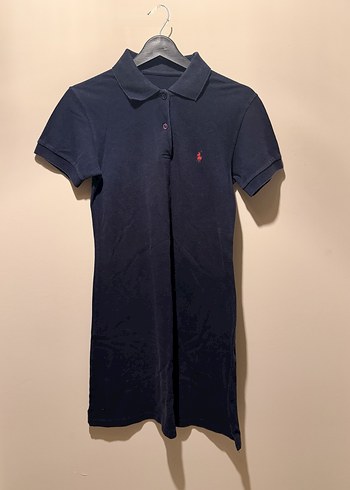 Polo Ralph Lauren Ralph Lauren Orijinal Lacivert Polo Yaka Elbise