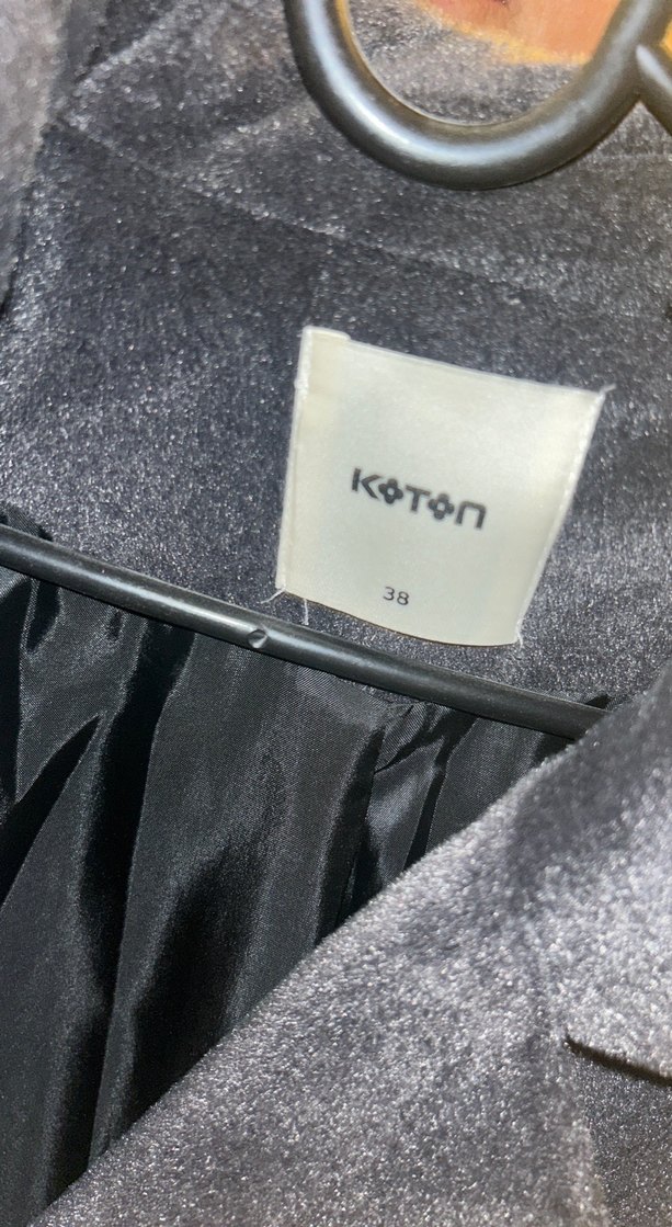 Koton Koyu Gri Klasik Kaban — görsel 3/4