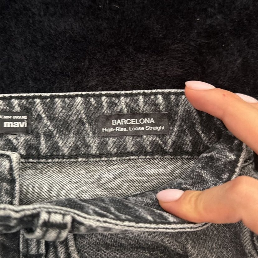 Yıkamalı Açık Gri Denim Jean — görsel 2/7