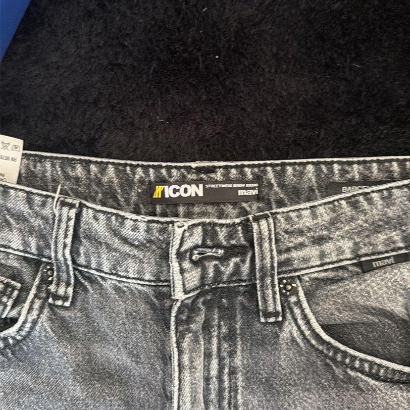 Yıkamalı Açık Gri Denim Jean — görsel 5/7