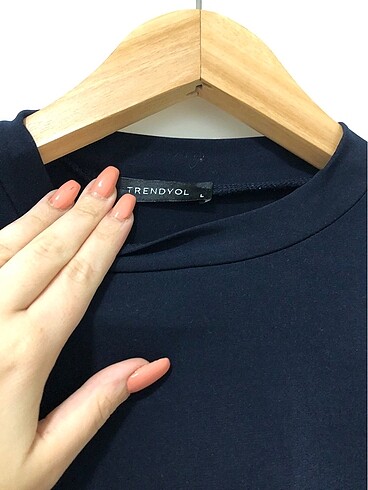 Trendyol & Milla Lacivert crop