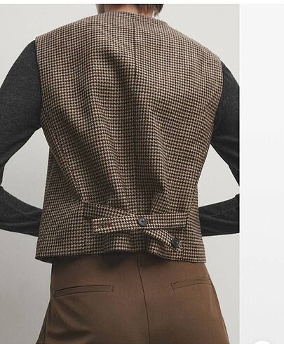 Massimo Dutti Massimo Kadın blazer yelek