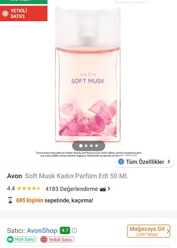 Avon Soft Musk Kadın Parfümü - Görsel 4