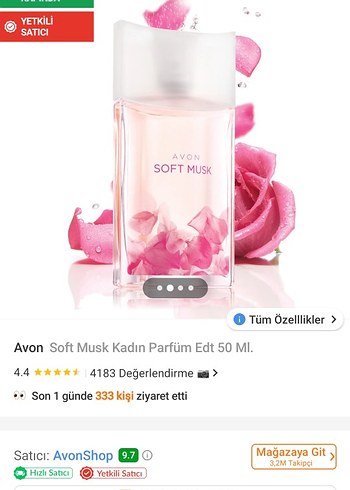 Avon Soft Musk Kadın Parfümü - Görsel 2