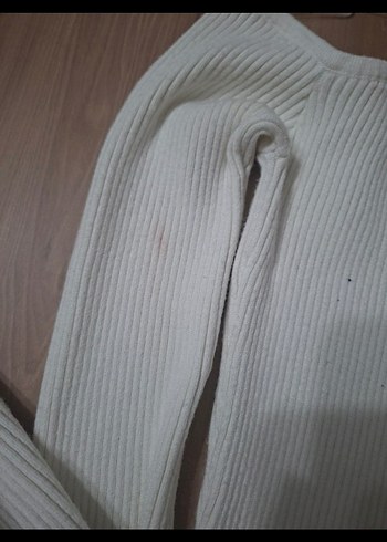 Beyaz Asimetrik Omuzlu Uzun Elbise - Görsel 8