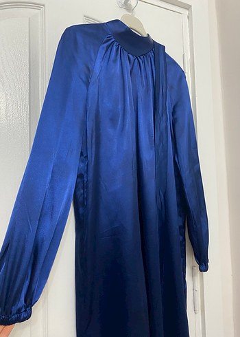 Koyu Mavi Çocuk Uzun Kollu Fitted Gömlek - Görsel 2