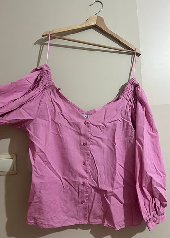 Kayık yaka bluz - Görsel 2