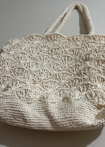 Büyük boy Plaj Kadın Çanta - Görsel 4