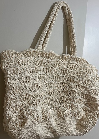 Büyük boy Plaj Kadın Çanta - Görsel 3