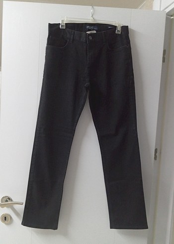 LC Waikiki Lcw Siyah Duz Kesim Denim Pantolon