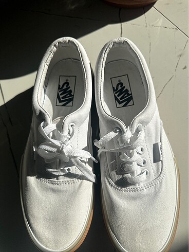 39 Beden beyaz Renk Vans spor