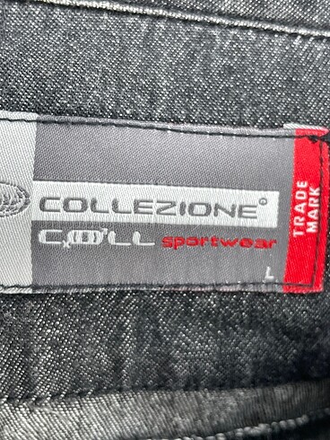 l Beden çeşitli Renk Collezione Kot Ceket %70 İndirimli.
