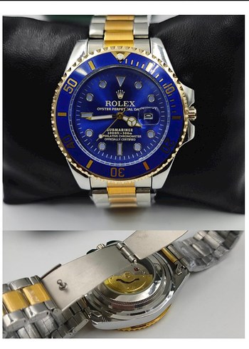 Rolex Oyster Perpetual Date Mavi Kadranli Siklik