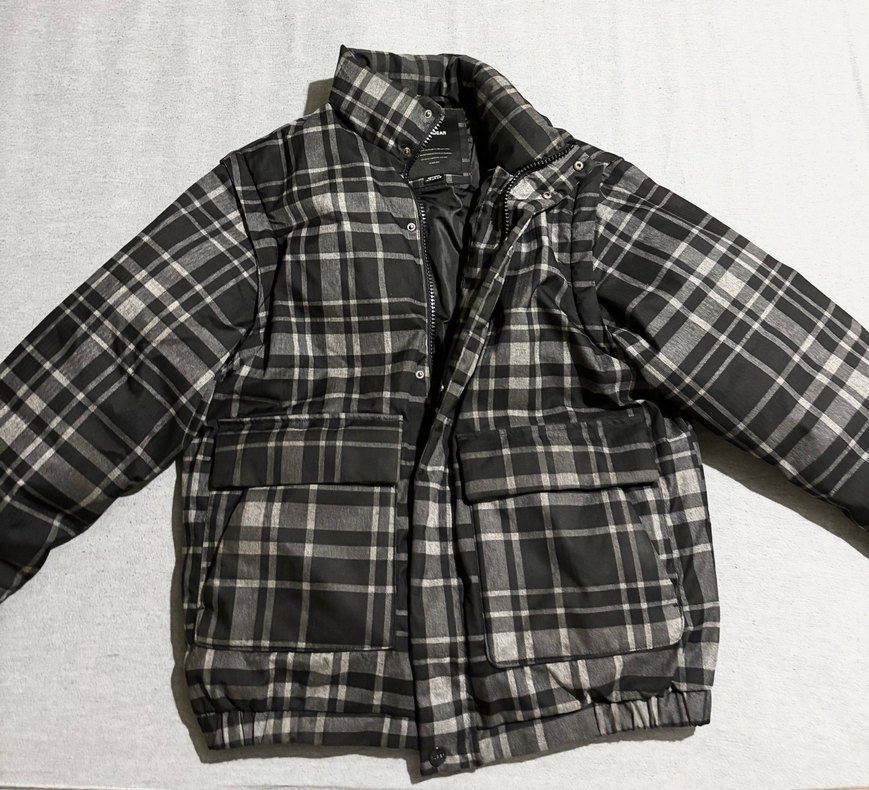 Pull&Bear Gri mont — görsel 5/5