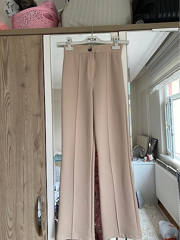 Bej krem pantolon