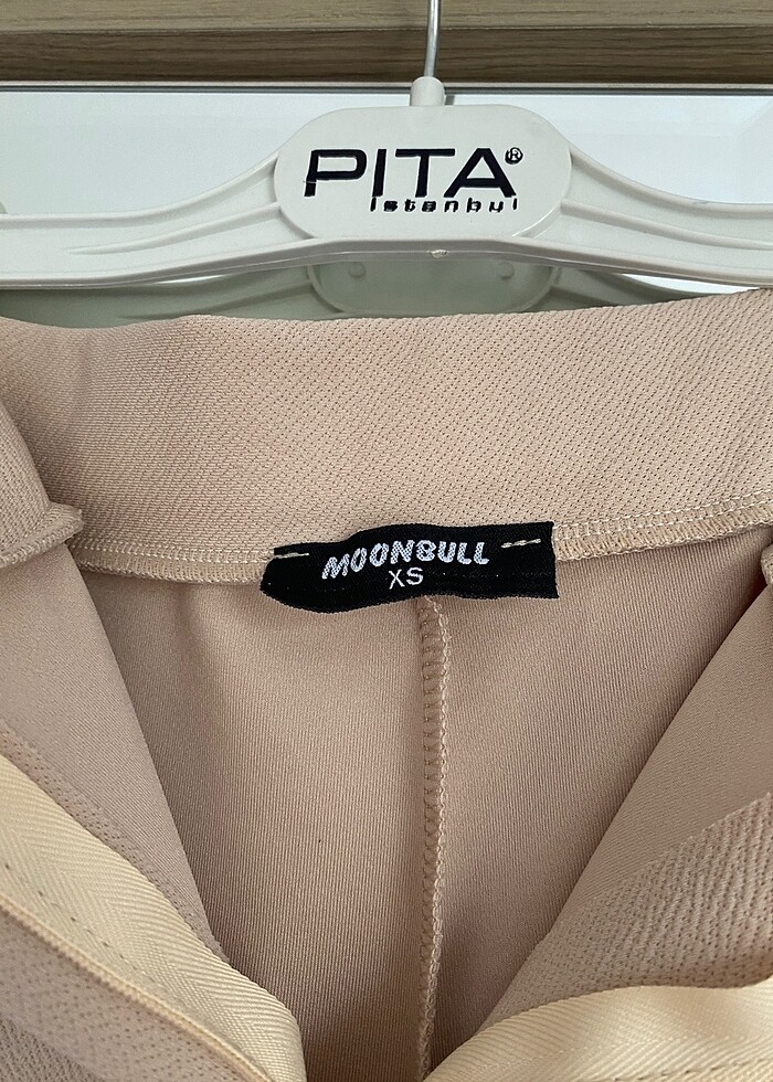 Bej krem pantolon - Görsel 3