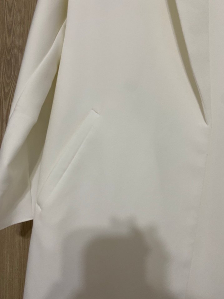 Beyaz Kadın Blazer Ceket - Görsel 2