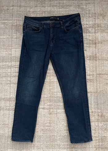 Koton Koyu Mavi Dar Kesim Denim Jean