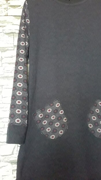 CEBLİ gri TUNİK elbise kusursuzdur - Görsel 5