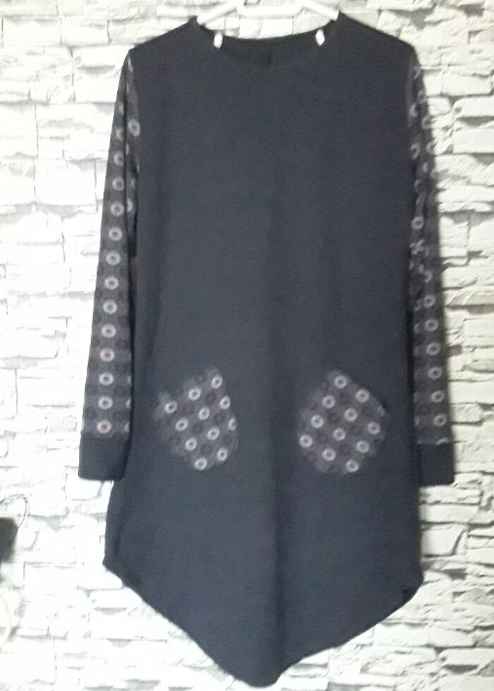 CEBLİ gri  TUNİK elbise  kusursuzdur - Görsel 3