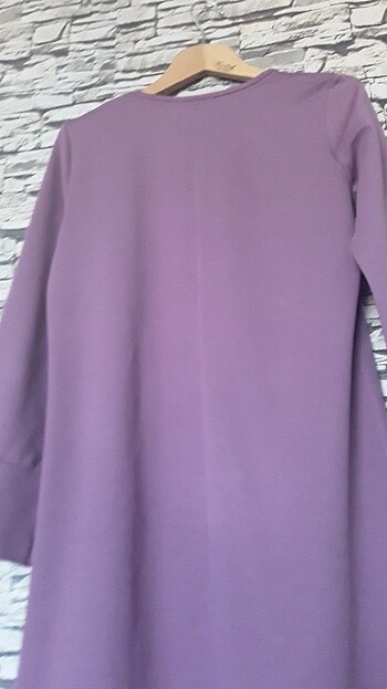 Tunik LEYLAK RENGİ elbise buluz sayılı KULLANILMIŞ KUSURSUZ - Görsel 9