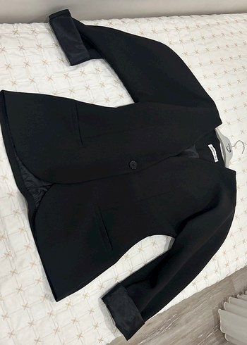 Zara Sikligin Simgesi Siyah Tek Dugmeli Blazer